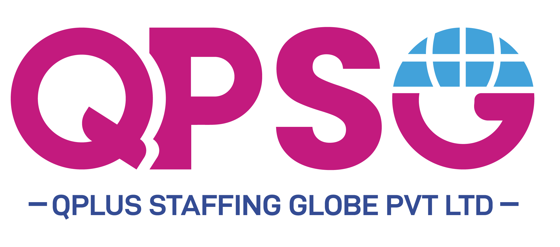 QPlus Staffing Globe
